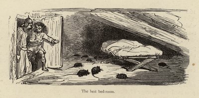De beste slaapkamer door Gustave after Dore